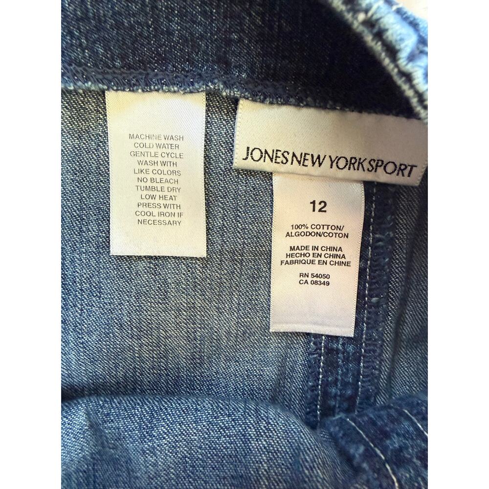 Jones New York Sport Denim Skirt Size 12 - Picture 3 of 3